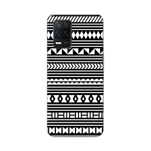 printfidaa geometric tribal pattern printed designer hard back case for realme 8 5g  realme narzo 30 5g  realme 8s 5g  realme v13 5g back cover -h8 vkm2030