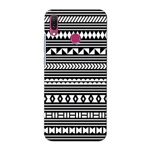 printfidaa geometric tribal pattern printed designer hard back case for huawei y6 2019  huawei y6 prime 2019 back cover -h8 vkm2030