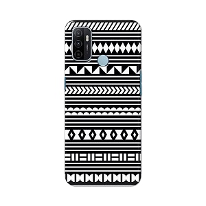 printfidaa geometric tribal pattern printed designer hard back case for oppo a53 2020  a53s 2020  oppo a32 2020  oppo a33 2020 back cover -h8 vkm2030
