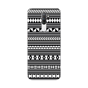printfidaa geometric tribal pattern printed designer hard back case for oppo a5 2020  oppo a9 2020  oppo a11x back cover -h8 vkm2030