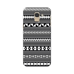 printfidaa geometric tribal pattern printed designer hard back case for samsung galaxy j6 2018 5634  samsung on 6 2018 j600f  ds back cover -h8 vkm2030