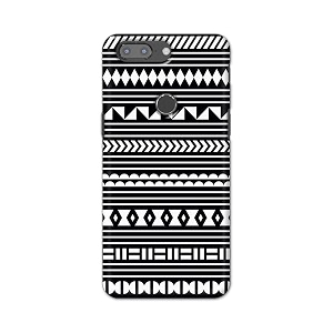 printfidaa geometric tribal pattern printed designer hard back case for oneplus 5t back cover -h8 vkm2030