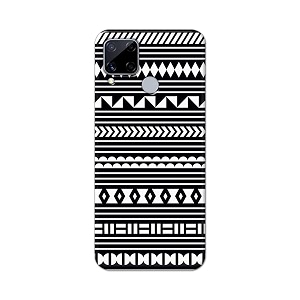 printfidaa geometric tribal pattern printed designer hard back case for realme c15  c12  narzo 20  narzo 30a  c25  c25s back cover -h8 vkm2030
