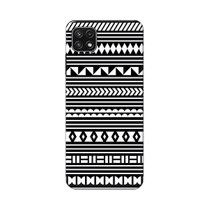 printfidaa geometric tribal pattern printed designer hard back case for samsung galaxy a22 5g a22s 5g back cover -h8 vkm2030