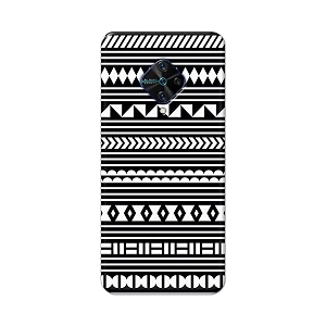 printfidaa geometric tribal pattern printed designer hard back case for vivo s1 pro back cover -h8 vkm2030