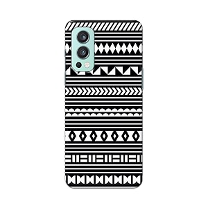 printfidaa geometric tribal pattern printed designer hard back case for oneplus nord 2 5g back cover -h8 vkm2030