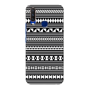 printfidaa geometric tribal pattern printed designer hard back case for vivo y15  vivo y17  vivo u10  vivo y12  vivo y11 63534 back cover -h8 vkm2030