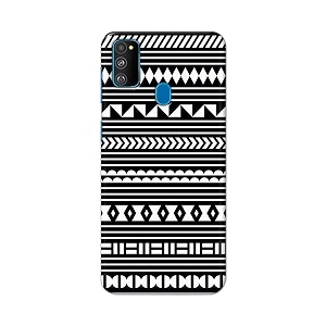 printfidaa geometric tribal pattern printed designer hard back case for samsung galaxy m30s  samsung m21 sm-m307fn  ds sm-m307f  ds back cover -h8 vkm2030