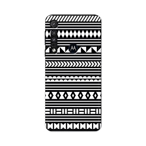 printfidaa geometric tribal pattern printed designer hard back case for motorola one macro back cover -h8 vkm2030