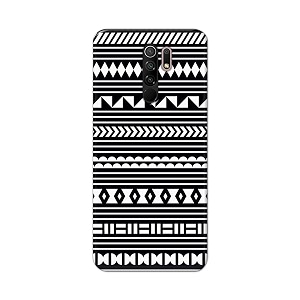 printfidaa geometric tribal pattern printed designer hard back case for redmi 9 primepoco m2  poco m2 reloaded back cover -h8 vkm2030