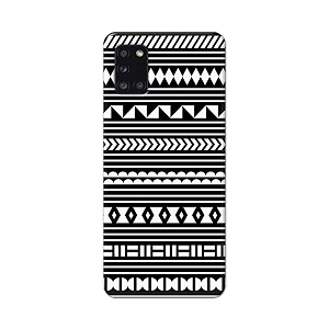 printfidaa geometric tribal pattern printed designer hard back case for samsung galaxy a31 sm-a315f  ds sm-a315g  ds back cover -h8 vkm2030