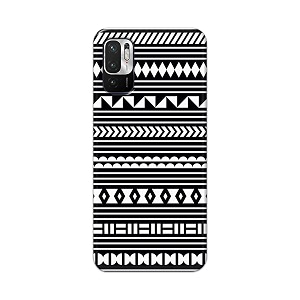 printfidaa geometric tribal pattern printed designer hard back case for redmi note 10t 5g poco m3 pro 5g redmi note 10 5g back cover -h8 vkm2030