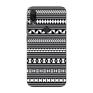 printfidaa geometric tribal pattern printed designer hard back case for mi play back cover -h8 vkm2030