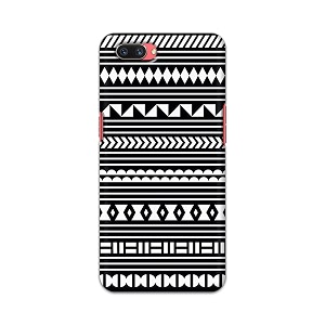 printfidaa geometric tribal pattern printed designer hard back case for oppo a3s  oppo a5 2018  realme c1 oppo cph1803 a1603 rmx1811 back cover -h8 vkm2030