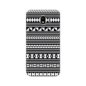 printfidaa geometric tribal pattern printed designer hard back case for samsung galaxy j4 j400fds j400gds back cover -h8 vkm2030