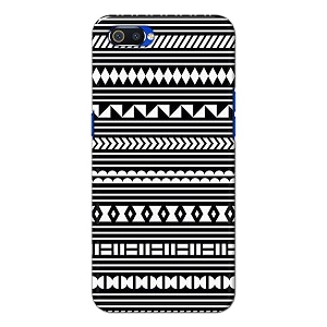printfidaa geometric tribal pattern printed designer hard back case for realme c2  oppo a1k rmx1941 cph1923 back cover -h8 vkm2030