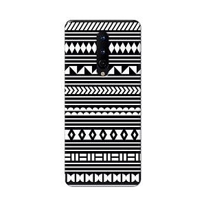 printfidaa geometric tribal pattern printed designer hard back case for oneplus 8 65534 back cover -h8 vkm2030