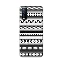 PRINTFIDAA Geometric Tribal Pattern Printed Designer Hard Back Case for Vivo Y20 / Vivo Y20i / Y20s / Y20G / Vivo Y12s / Y20S (G) Back Cover -(H8) VKM2030