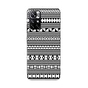PRINTFIDAA Geometric Tribal Pattern Printed Designer Hard Back Case for Redmi Note 11T 5G / Poco M4 Pro 5G Back Cover -(H8) VKM2030