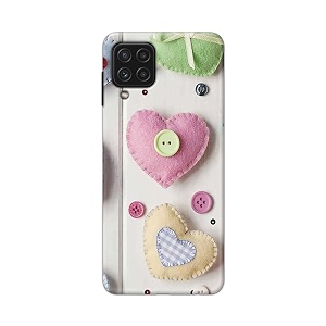 PRINTFIDAA Heart Shape Hard Back Cover for