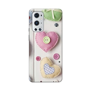 PRINTFIDAA Heart Shape Hard Back Cover for