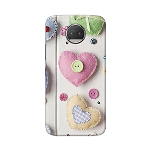 PRINTFIDAA Heart Shape Hard Back Cover for