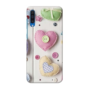 PRINTFIDAA Heart Shape Hard Back Cover for