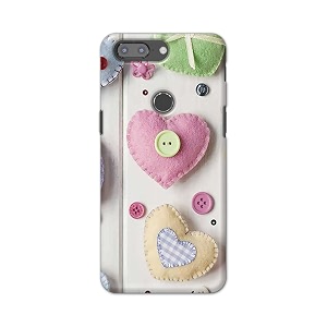 PRINTFIDAA Heart Shape Hard Back Cover for