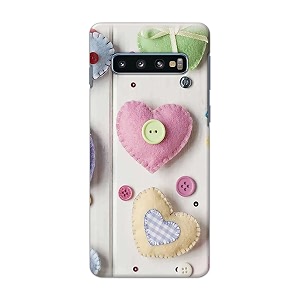 PRINTFIDAA Heart Shape Hard Back Cover for