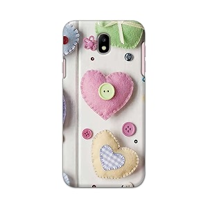 PRINTFIDAA Heart Shape Hard Back Cover for
