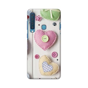 PRINTFIDAA Heart Shape Hard Back Cover for