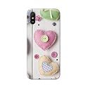 PRINTFIDAA Heart Shape Hard Back Cover for