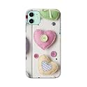PRINTFIDAA Heart Shape Hard Back Cover for