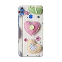 PRINTFIDAA Heart Shape Hard Back Cover for
