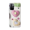 PRINTFIDAA Heart Shape Hard Back Cover for