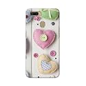 PRINTFIDAA Heart Shape Hard Back Cover for