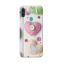 PRINTFIDAA Heart Shape Hard Back Cover for