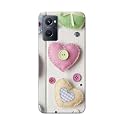 PRINTFIDAA Heart Shape Hard Back Cover for