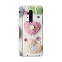 PRINTFIDAA Heart Shape Hard Back Cover for