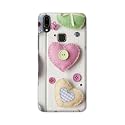 PRINTFIDAA Heart Shape Hard Back Cover for