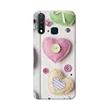 PRINTFIDAA Heart Shape Hard Back Cover for