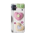 PRINTFIDAA Heart Shape Hard Back Cover for