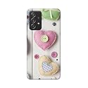 PRINTFIDAA Heart Shape Hard Back Cover for