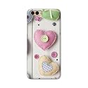PRINTFIDAA Heart Shape Hard Back Cover for