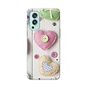 PRINTFIDAA Heart Shape Hard Back Cover for