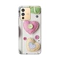 PRINTFIDAA Heart Shape Hard Back Cover for