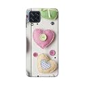 PRINTFIDAA Heart Shape Hard Back Cover for