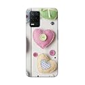 PRINTFIDAA Heart Shape Hard Back Cover for