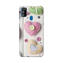 PRINTFIDAA Heart Shape Hard Back Cover for