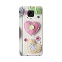 PRINTFIDAA Heart Shape Hard Back Cover for